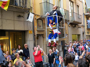 Festes de Primavera de Girona 2015. Penjada del Tarlà