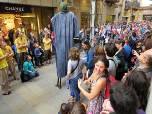 Festes de Primavera de Girona 2015. Penjada del Tarlà