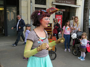 Festes de Primavera de Girona 2015. Espectacle Miss Umbrel·la