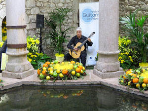 Festival de Guitarra de Girona 2015. Josep Manzano als Banys &Agrave;rabs
