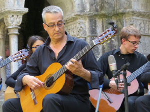 Festival de Guitarra de Girona 2015. Acords Joves al claustre de la Catedral