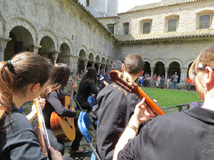 Festival de Guitarra de Girona 2015. Acords Joves al claustre de la Catedral