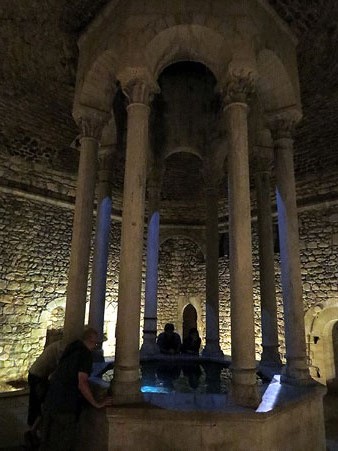 L'Apodyterium dels Banys &Agrave;rabs, escenari de la projecci&oacute; del FIMG 2015