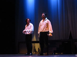 FITAG 2015. Espectacle Casanova, mem&oacute;rias de un libertino, de la Cia. Teatro Kumen, de Langreo