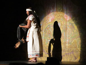 FITAG 2015. Espectacle Maz&aacute;tzin, el hombre venado, de la Cia. Centro Cultural Jalil Gibran, M&egrave;xic, i el Col&middot;lectiu Actoral de Girona