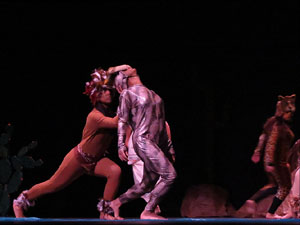 FITAG 2015. Espectacle Maz&aacute;tzin, el hombre venado, de la Cia. Centro Cultural Jalil Gibran, M&egrave;xic, i el Col&middot;lectiu Actoral de Girona