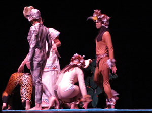 FITAG 2015. Espectacle Maz&aacute;tzin, el hombre venado, de la Cia. Centro Cultural Jalil Gibran, M&egrave;xic, i el Col&middot;lectiu Actoral de Girona