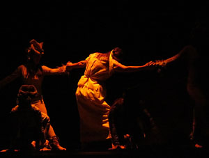 FITAG 2015. Espectacle Maz&aacute;tzin, el hombre venado, de la Cia. Centro Cultural Jalil Gibran, M&egrave;xic, i el Col&middot;lectiu Actoral de Girona