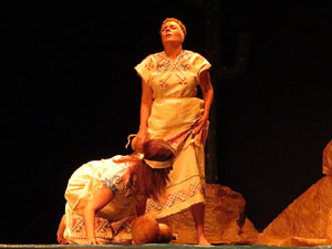 FITAG 2015. Espectacle Maz&aacute;tzin, el hombre venado, de la Cia. Centro Cultural Jalil Gibran, M&egrave;xic, i el Col&middot;lectiu Actoral de Girona