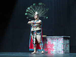 FITAG 2015. Espectacle Maz&aacute;tzin, el hombre venado, de la Cia. Centro Cultural Jalil Gibran, M&egrave;xic, i el Col&middot;lectiu Actoral de Girona