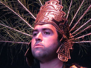FITAG 2015. Espectacle Maz&aacute;tzin, el hombre venado, de la Cia. Centro Cultural Jalil Gibran, M&egrave;xic, i el Col&middot;lectiu Actoral de Girona