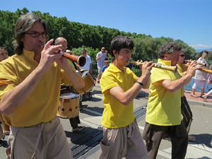 Bateig dels gegants de l'Esquerra del Ter, en Benet i la Carmen