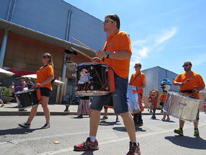 Bateig dels gegants de l'Esquerra del Ter, en Benet i la Carmen