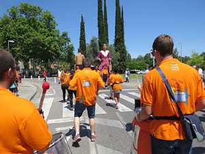 Bateig dels gegants de l'Esquerra del Ter, en Benet i la Carmen