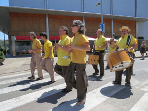 Bateig dels gegants de l'Esquerra del Ter, en Benet i la Carmen