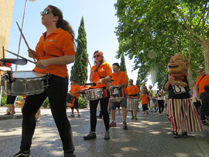 Bateig dels gegants de l'Esquerra del Ter, en Benet i la Carmen