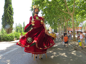Bateig dels gegants de l'Esquerra del Ter, en Benet i la Carmen