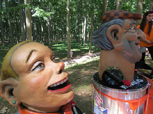 Bateig dels gegants de l'Esquerra del Ter, en Benet i la Carmen