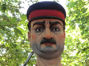 Bateig dels gegants de l'Esquerra del Ter, en Benet i la Carmen