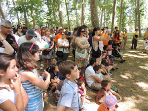 Bateig dels gegants de l'Esquerra del Ter, en Benet i la Carmen
