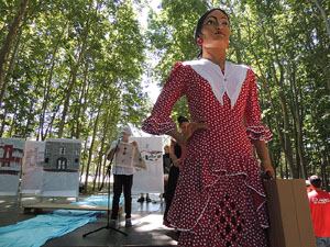 Bateig dels gegants de l'Esquerra del Ter, en Benet i la Carmen