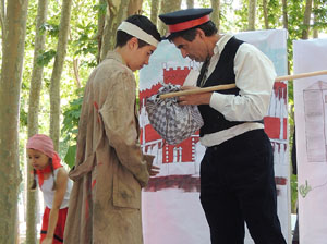 Bateig dels gegants de l'Esquerra del Ter, en Benet i la Carmen