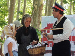 Bateig dels gegants de l'Esquerra del Ter, en Benet i la Carmen