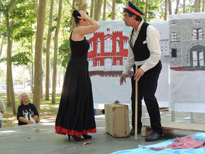 Bateig dels gegants de l'Esquerra del Ter, en Benet i la Carmen