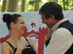 Bateig dels gegants de l'Esquerra del Ter, en Benet i la Carmen