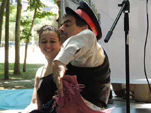 Bateig dels gegants de l'Esquerra del Ter, en Benet i la Carmen