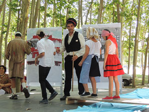 Bateig dels gegants de l'Esquerra del Ter, en Benet i la Carmen