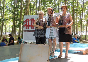 Bateig dels gegants de l'Esquerra del Ter, en Benet i la Carmen