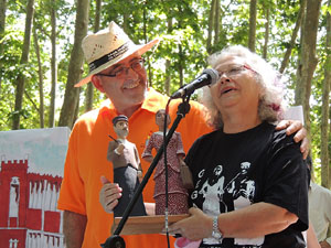 Bateig dels gegants de l'Esquerra del Ter, en Benet i la Carmen
