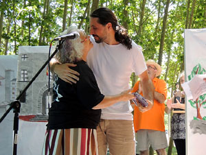 Bateig dels gegants de l'Esquerra del Ter, en Benet i la Carmen