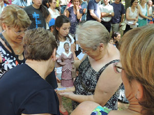 Bateig dels gegants de l'Esquerra del Ter, en Benet i la Carmen