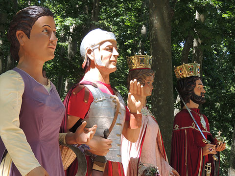 Els padrins dels gegants de l'Esquerra del Ter: els de Fornels i els de Girona - Fal&middot;lera Gironina