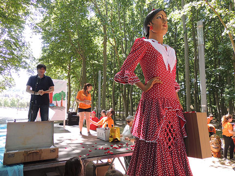 L'alcalde de Girona, Carles Puigdemont, durant el seu parlament
