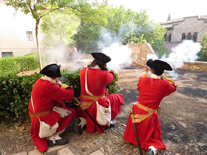 Girona resisteix! Jornades de recreaci&oacute; hist&ograve;rica de la Guerra de Successi&oacute;. Combat als carrers Bellmirall - Alemanys