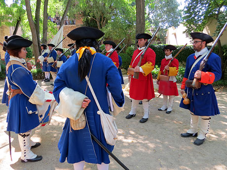 Girona resisteix! Jornades de recreaci&oacute; hist&ograve;rica de la Guerra de Successi&oacute;. El campament austriacista