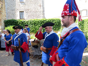 Girona resisteix! Jornades de recreaci&oacute; hist&ograve;rica de la Guerra de Successi&oacute;. El campament borb&ograve;nic