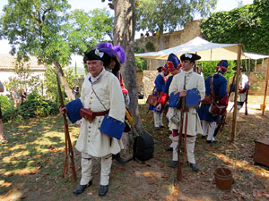 Girona resisteix! Jornades de recreaci&oacute; hist&ograve;rica de la Guerra de Successi&oacute;. El campament borb&ograve;nic