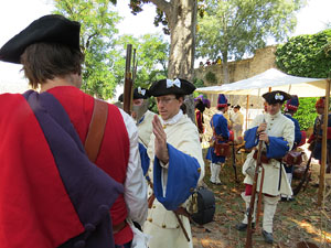 Girona resisteix! Jornades de recreaci&oacute; hist&ograve;rica de la Guerra de Successi&oacute;. El campament borb&ograve;nic