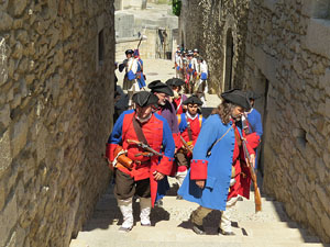 Girona resisteix! Jornades de recreaci&oacute; hist&ograve;rica de la Guerra de Successi&oacute;. El campament borb&ograve;nic