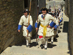 Girona resisteix! Jornades de recreaci&oacute; hist&ograve;rica de la Guerra de Successi&oacute;. El campament borb&ograve;nic