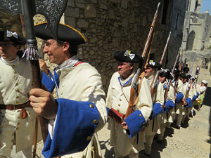 Girona resisteix! Jornades de recreaci&oacute; hist&ograve;rica de la Guerra de Successi&oacute;. El campament borb&ograve;nic
