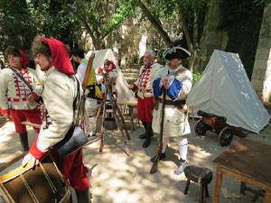 Girona resisteix! Jornades de recreaci&oacute; hist&ograve;rica de la Guerra de Successi&oacute;. El campament borb&ograve;nic