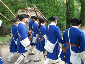Girona resisteix! Jornades de recreaci&oacute; hist&ograve;rica de la Guerra de Successi&oacute;. Combat a la bretxa de la muralla