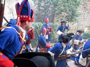 Girona resisteix! Jornades de recreaci&oacute; hist&ograve;rica de la Guerra de Successi&oacute;. Combat als Jardins dels Alemanys