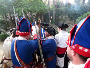 Girona resisteix! Jornades de recreaci&oacute; hist&ograve;rica de la Guerra de Successi&oacute;. Combat als Jardins dels Alemanys