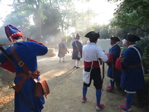 Girona resisteix! Jornades de recreaci&oacute; hist&ograve;rica de la Guerra de Successi&oacute;. Combat als Jardins dels Alemanys